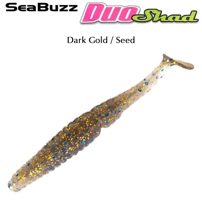 SeaBuzz Duo Shad | Dark Gold / Seed