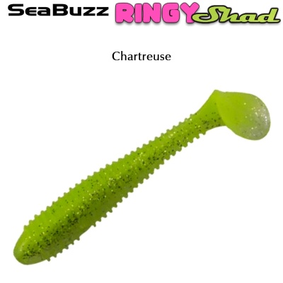 SeaBuzz Ringy Shad 6.5cm | Chartreuse