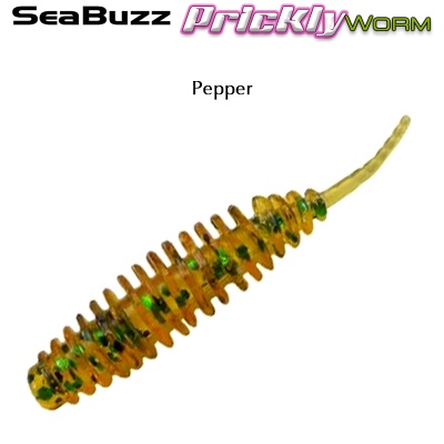 SeaBuzz Prickly Worm 3.8cm | Pepper
