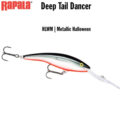 Rapala Deep Tail Dancer HLWM | Metallic Halloween