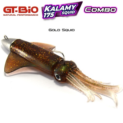GT-Bio Kalamy Squid 175 | Gold Squid