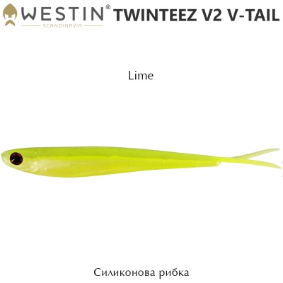 Westin Twinteez V2 V-Tail | Lime