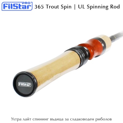 Filstar 365 Trout Spin | Ultra Light Spinning Rod for Freshwater Fishing