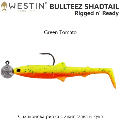 Westin BullTeez Shadtail R 'N R | Green Tomato