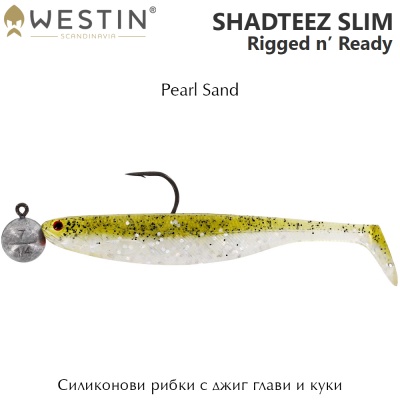 Westin ShadTeez Slim R 'N R | Pearl Sand