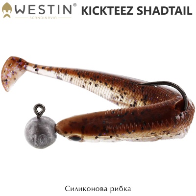 Westin KickTeez Shadtail | Силиконовая приманка