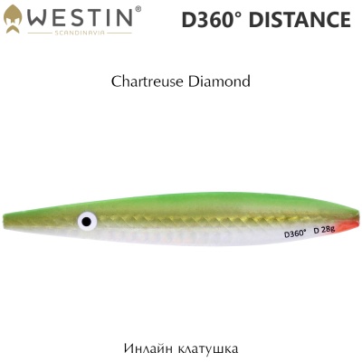 Westin D360° Distance | Chartreuse Diamond