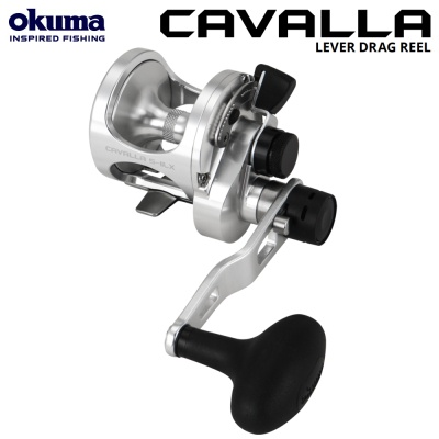 Okuma Cavalla 5IILX 2-Speed | Lever Drag Reel | Left Handle