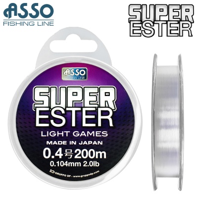 ASSO Super Ester 200m | Monofilament