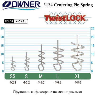 Owner 5124 Centering Pin Spring | Пружинки за силикони