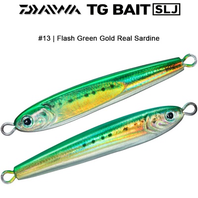 Daiwa TG BAIT SLJ | Flash Green Gold Real Sardine