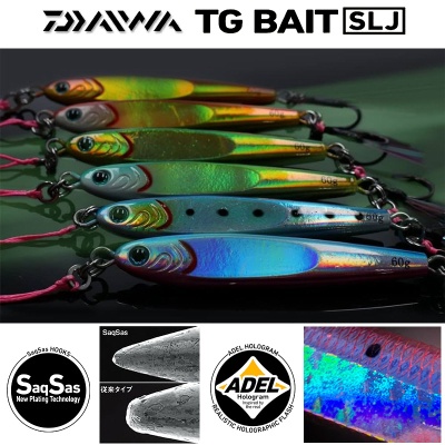 Daiwa TG BAIT SLJ 45g | Вольфрамовый пилькер