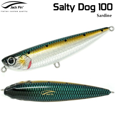 Jack Fin Salty Dog 100 | Sardine