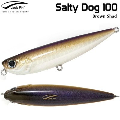 Jack Fin Salty Dog 100 | Brown Shad