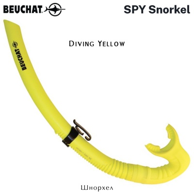 Beuchat Spy Snorkel | Diving Yellow
