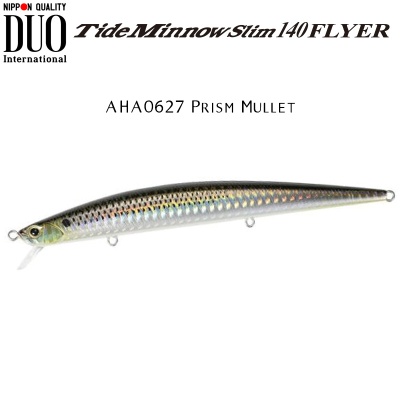 DUO Tide Minnow Slim 140 FLYER | AHA0627 Prism Mullet