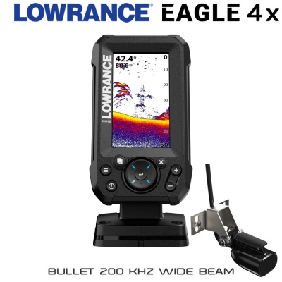 Lowrance EAGLE 4x Bullet